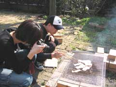 肉を焼くみやじ