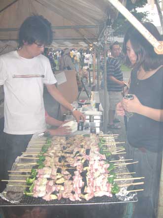 SFC七夕祭でみやじ豚を売った企画者
