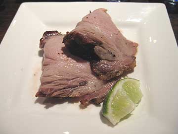 天青とみやじ豚:肩バラのローストポーク