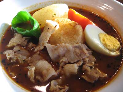 みやじ豚バラ肉のスープカレー