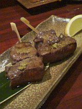 海らく 牛串