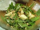 桃と水菜