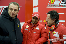 ステファノ・ドメニカリ、フェリペ・マッサ、ルカ・バルディセッリ