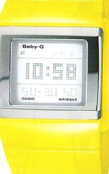 カシオ CASIO ベビーＧ　カスケットスリム（BABY-G） BG-2001-9JF