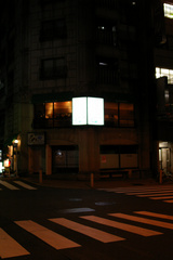 お菓子工場の遠景