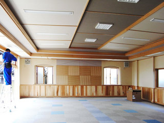 柏木地区高齢者支えあい拠点施設内部