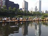 市ヶ谷の釣り堀