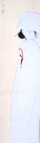 鷺娘(肉筆画)