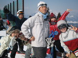 スキー2山頂にて