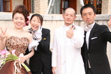 おめでとう、のぶゆきさん、しょうこさん