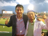 楽天スタジアムにて