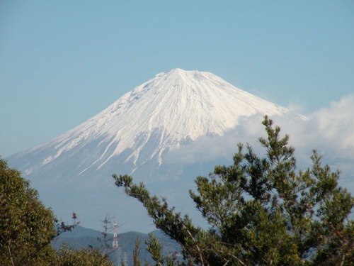 舞台公演からの富士山.JPG