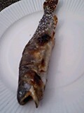 イワナの塩焼き