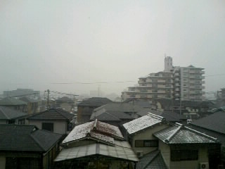 奈良の雪画像