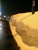 雪２ｍ！