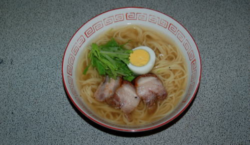 男爵ラーメン完成!