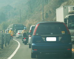 渋滞・・・
