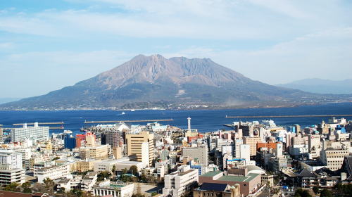 城山からの展望!