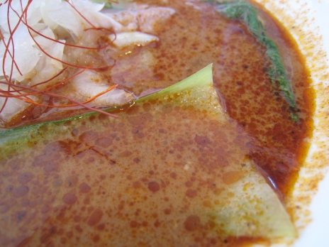 HANABI(鎌倉由比ガ浜)4回目赤坦々麺スープ