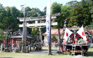 大里八幡神社秋祭り