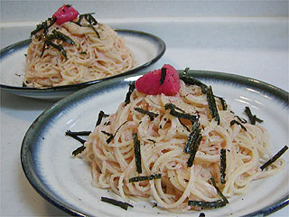 明太子スパゲティ
