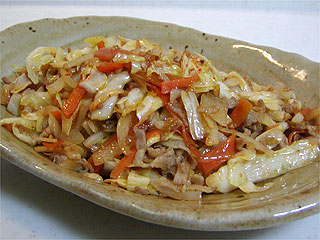 野菜炒め