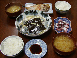 しめ鯖やらいろいろ