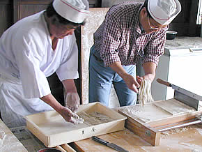 蕎麦打ち