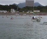 遠泳スタート