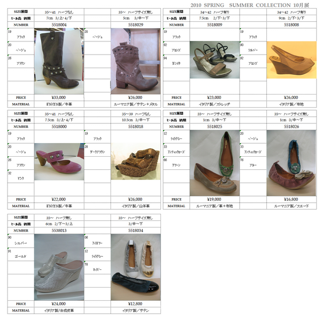 2010FerriraSpringShoes ¤Î¥³¥Ô¡¼