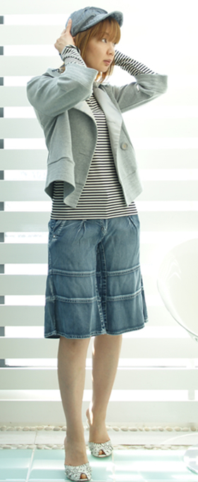acutaカットソージャケット ¥14490