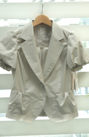 ジャケットM41305ベージュ¥22000消費税サービス
