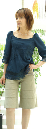 Jetlabel 綿テンセル187-13-03 ¥13650紺