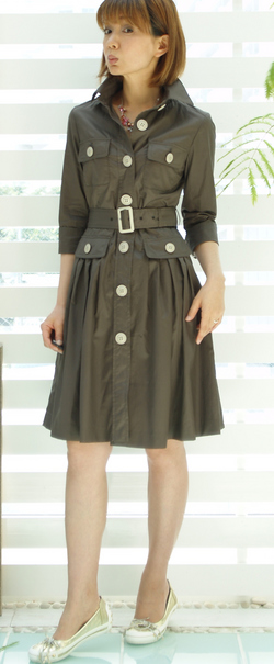 83303 ¥30450 無地ワンピ