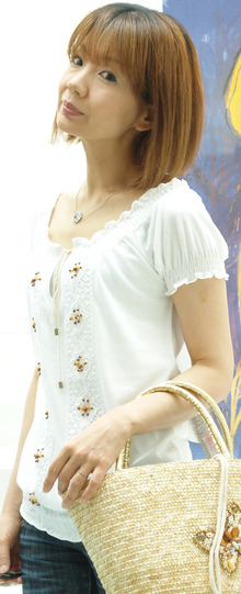 3 アンナケリー カットソー¥10290