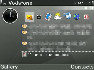 Truphone application - Showing the connectied Icon