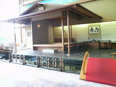 ホテル九重(ロビーの茶室)