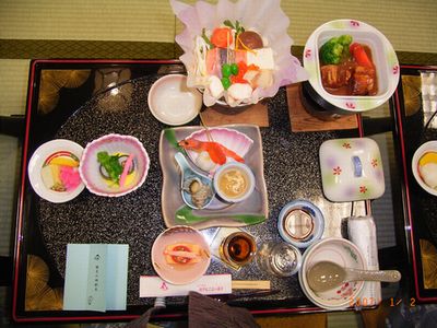 正月料理i1n河口湖