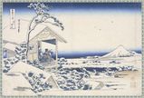 北斎小石川原画