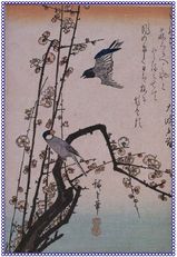 梅に小鳥 原画