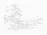 北斎ぬり絵