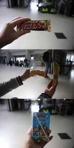 ホテルで渡されたボックスの中身