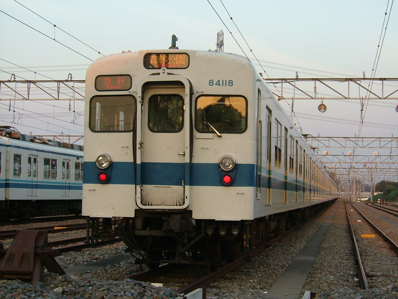 東武8000系　81118編成 東武8000系81118F(81118編成)の編成データ、編成表、ニュース