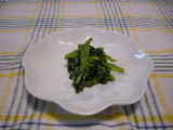 ほうれん草のゴマ和え
