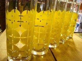 70's SASAKI  LONG  GLASS *