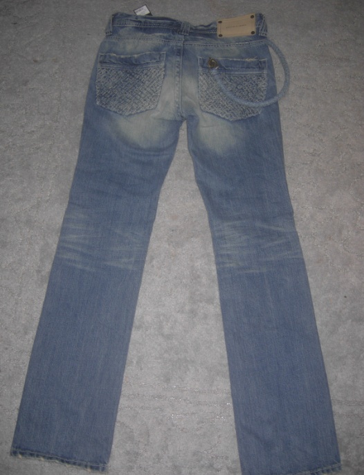 BUFFALO JEANS イントレチャートジーンズ(サックス)