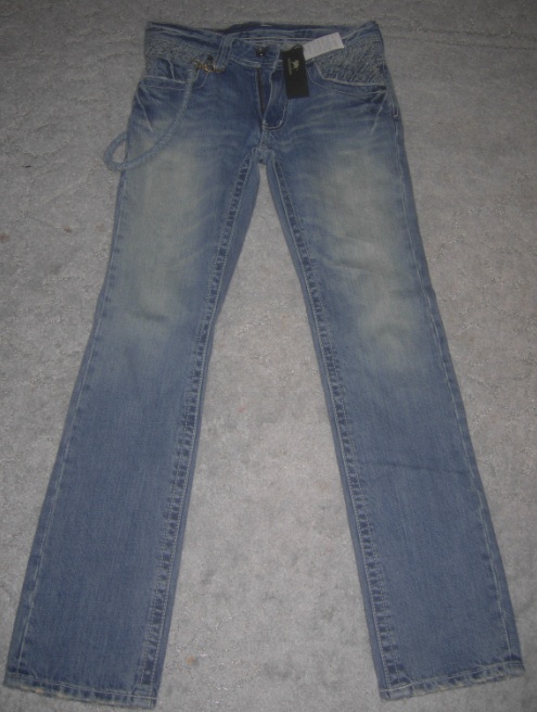 BUFFALO JEANS イントレチャートジーンズ(サックス)