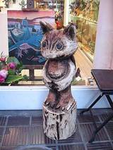 木彫りのネコカッパ
