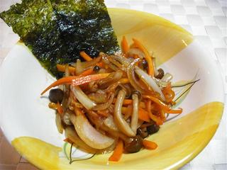 あまり野菜の簡単キンピラ