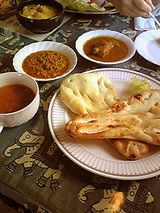 朝霞市 インド料理 チャンドニー ダブルセット